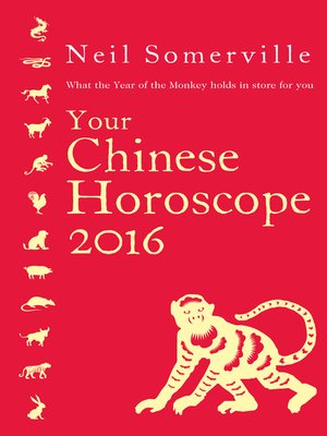 cover image of Your Chinese Horoscope 2016